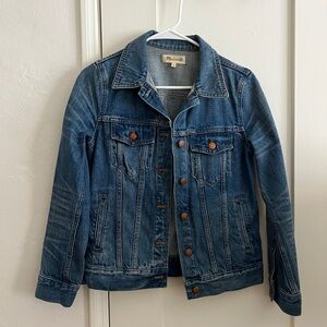 Madewell Classic Blue Denim Jacket